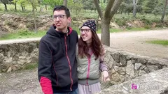 Сільська пара шукає трах в країні. Досвід Діани та Крістіана на свіжому повітрі!