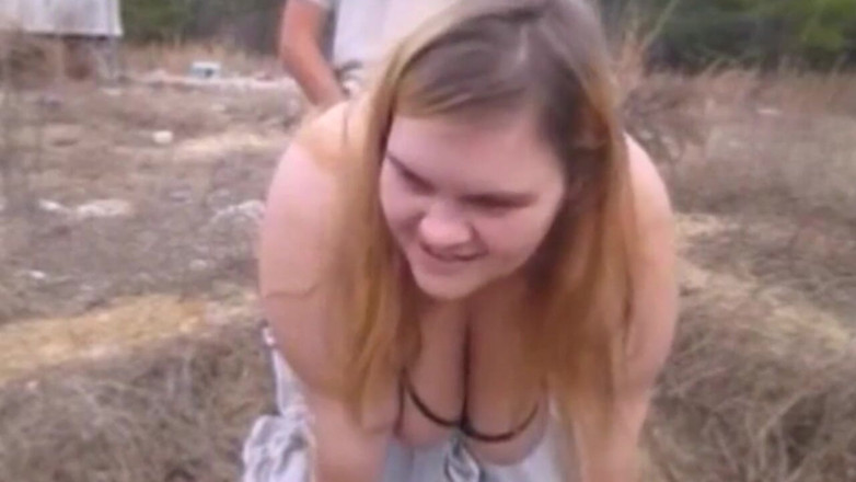 Fat House Wife: Gave her an anal shocker made her jump crying aim...
