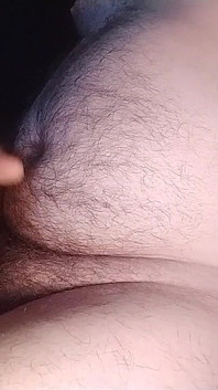 Cum on My Hairy Belly