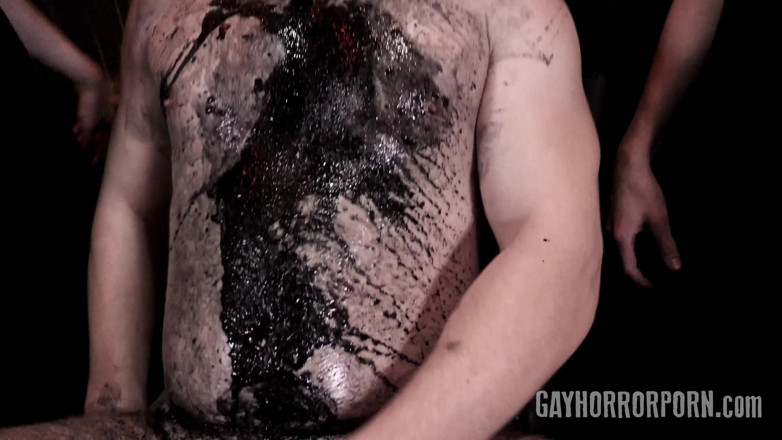 Gay Horror Porn: Eşcinsel korku pornosu 1 siyah kütle (eşcinsel versiyonu)