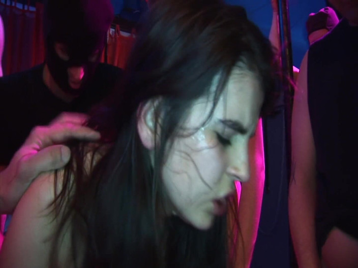 Spank-Bang: Submissive girl loves gangbang domination!