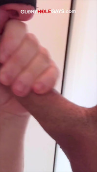 Straight and Curious - 8-shot Cum Explosion at the Gloryhole