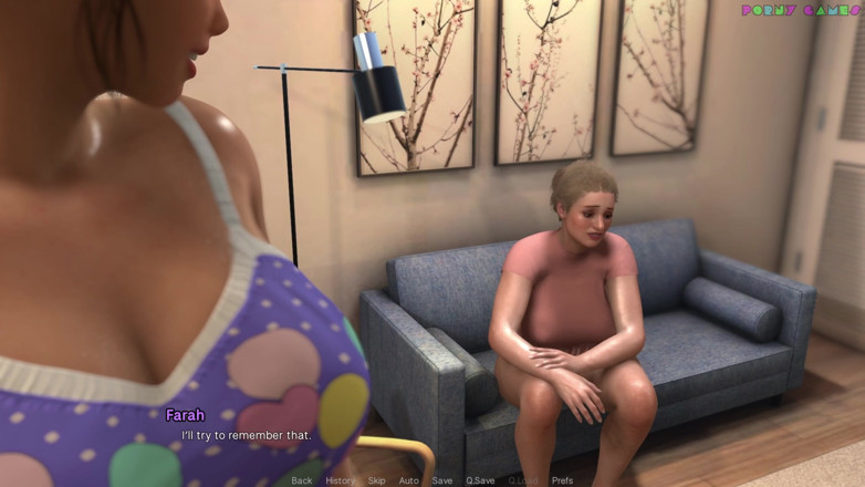 Porny Games: Friendly Housewife by White Foam - Busty, Horny Neighbours Dancing Together 7