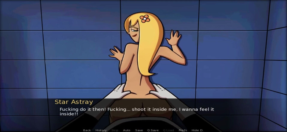 Hentai World: Amity Park hete neukpartij onder de douche