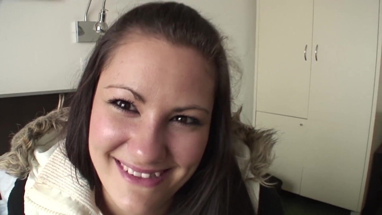 Double Trouble: Adorable brunettes fucked in the motel