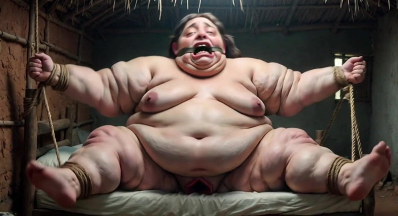 YOUR BEST FANTASY: Desperate SSBBW in Rope Bondage - Dripping Fat Wide Pussy