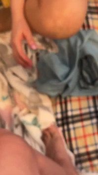 Stepmom Greedily Sucks My Huge Cock After I Sneak Into Her Room at Dawn