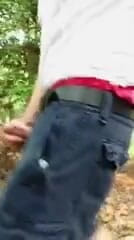 TJenner: Walking in the woods with my cock out
