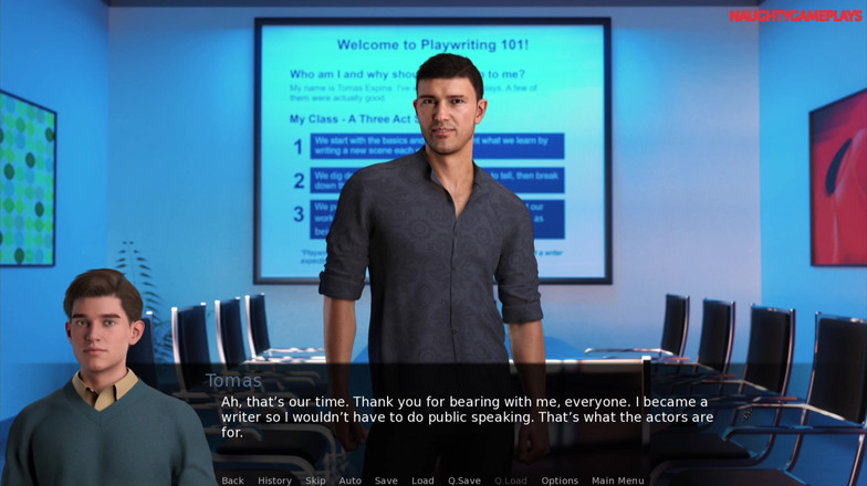 Naughty Gaming: 신입생 체육 교육 (02부)