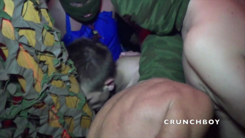 Gaybareback: Bareback orgy with fist hard session