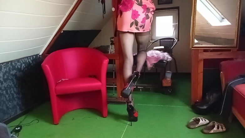 tammara big: Attic Horny Sissy Slut