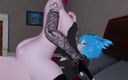 Mommy Nessie: Anne femboy jack frost'ı hırsızlık yaparken yakalıyor (feat. bluepantsvr) kız x...