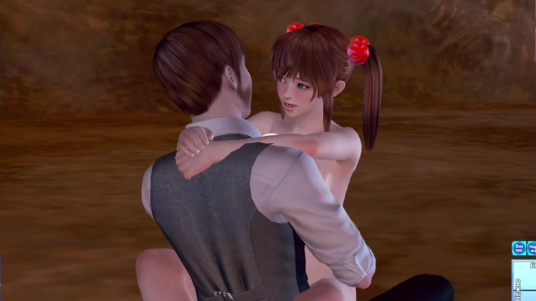 Porno Games: Date with anime girl ended with hot sex in a...