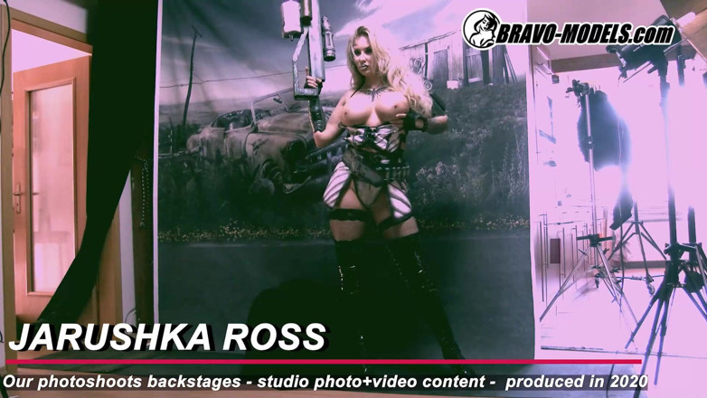 Bravo Models Media: 384-Ședință foto în culise Jarushka Ross - adult