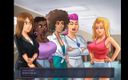 Lana Game plays: Summertime saga deel 12 - hete rondborstige blonde Roxxy