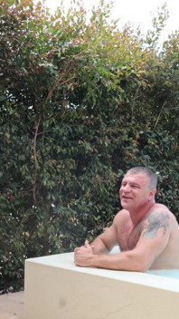 Dirty MILF Caught in Outdoor Shower - Hardcore Pool Sex & Messy Creampie