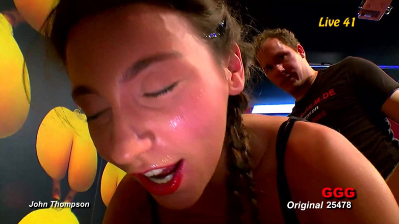 GGG John Thompson Studio: Ggg - Blonde MILF with Big Tits Gets Gangbanged by a...