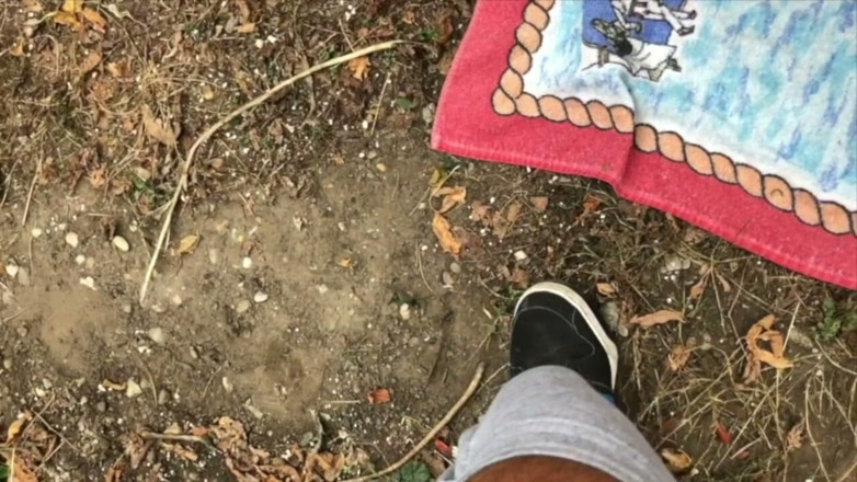 USED BAREBACK BY PORNSTARS HUGE COCK: Slut Cremapiex Outdoor