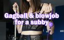 Lety Howl: Gagball i Obciąganie dla Lety Howl a Subby