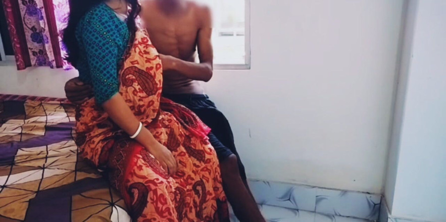 Teensex: Hardcore Fucking with Beautiful Red Saree Hot Bhabi with Big...