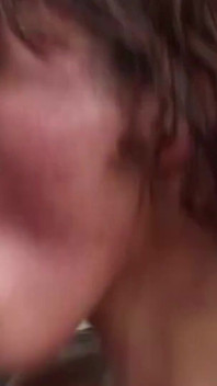 Sweet Brunette Teen Enjoys Getting Roughly Slammed and Takes a Large Facial Cum Load.