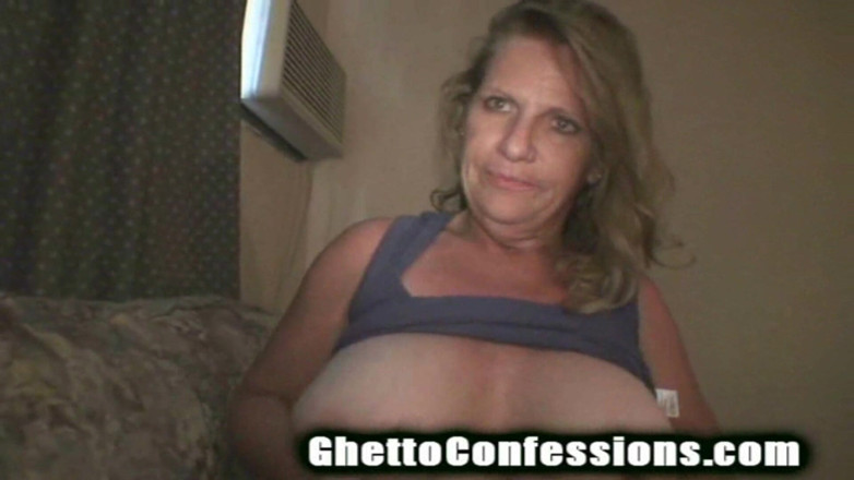 Ghetto Confessions: Bunicuță urâtă, fostă stripteuză curvă cu țâțe mari muie curvă cu...