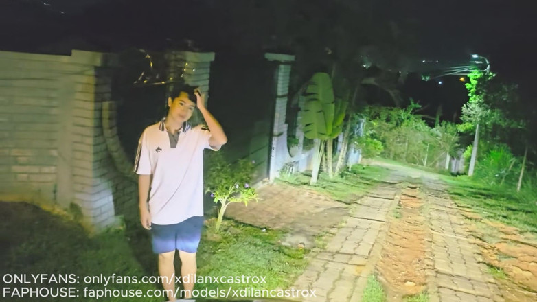 Dilan Castro: Cruising Hetero Fucks Twink Bareback in Abandoned House