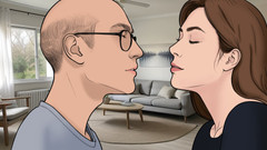 Adultgameplayvideos studio: Slib, který jsme učinili - Michael políbil Emmu