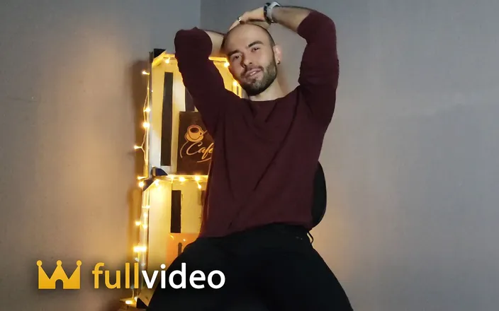 LouiFerdi: Hairy Guy Stripteases and Cums at a Vintage Studio - Louis...