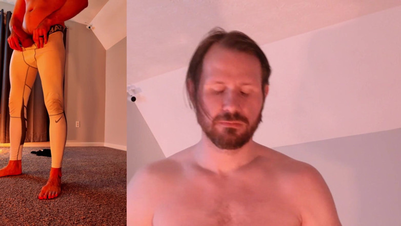 AlbinoAdonis: Albino Adonis: 1080p) Gay JOI - jebanie kolega z zespołu w Neo