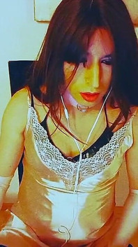 “hot Crossdresser: Shiny Outfit, Porn and Self-pleasure
