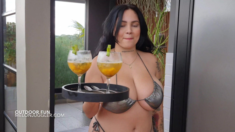 Busty BBW Latinas: Kim Velez i Sofia Damon ssanie piersi