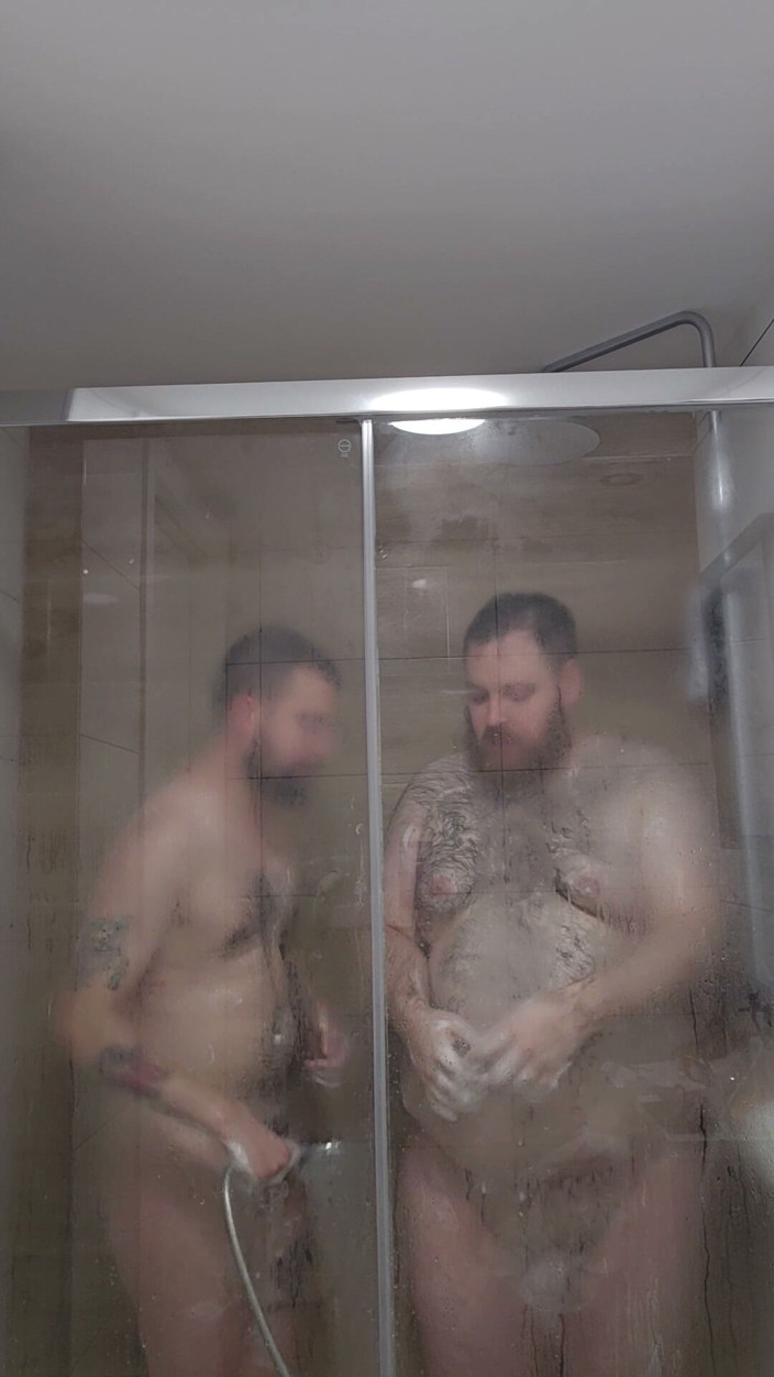 Osoychaser: Bears in the Shower! (no Sex)