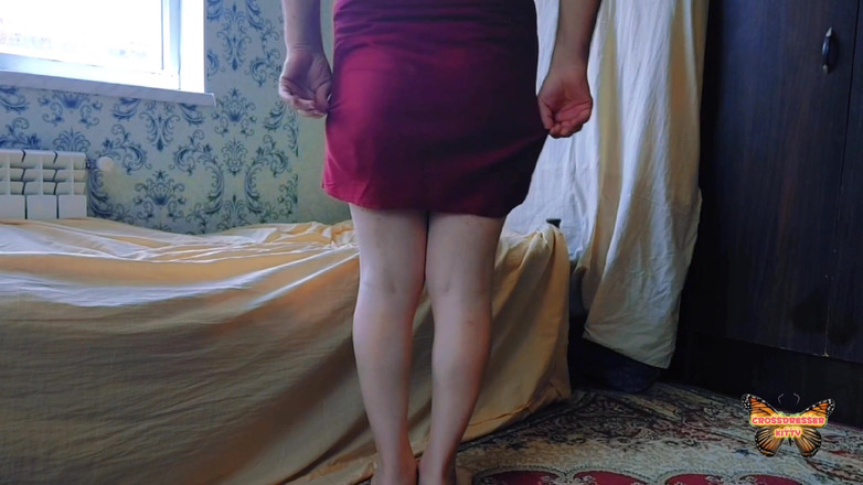 Kitty_Cross: Crossdresser kitty amateur modelo femboy le encanta hacer videos sexy...