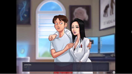 Johannes Gaming: Letní sága - sexuální scéna slečna Okita