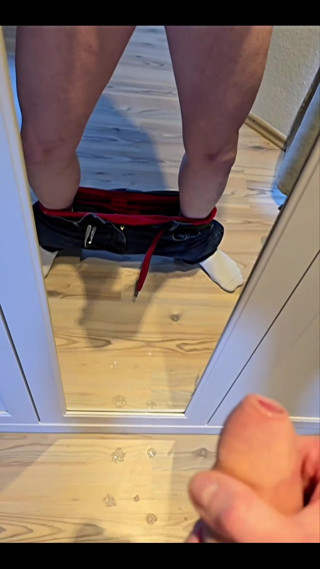 Roman Heart: Wanking in Front of the Mirror
