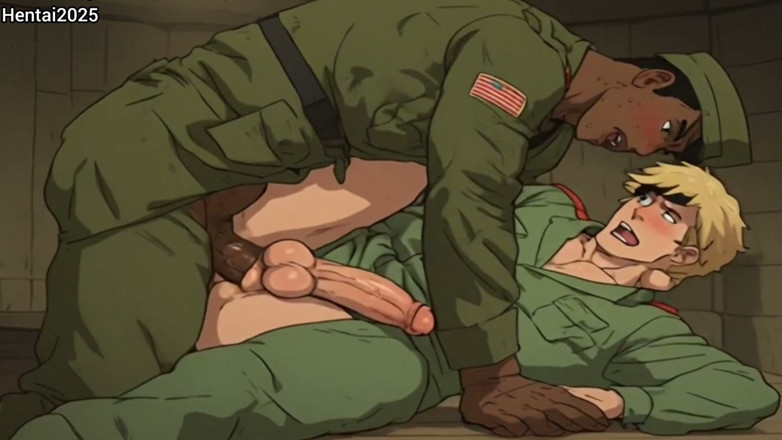 Hentai2025: Military Interracial Compilation Cartoon Hentai Animation