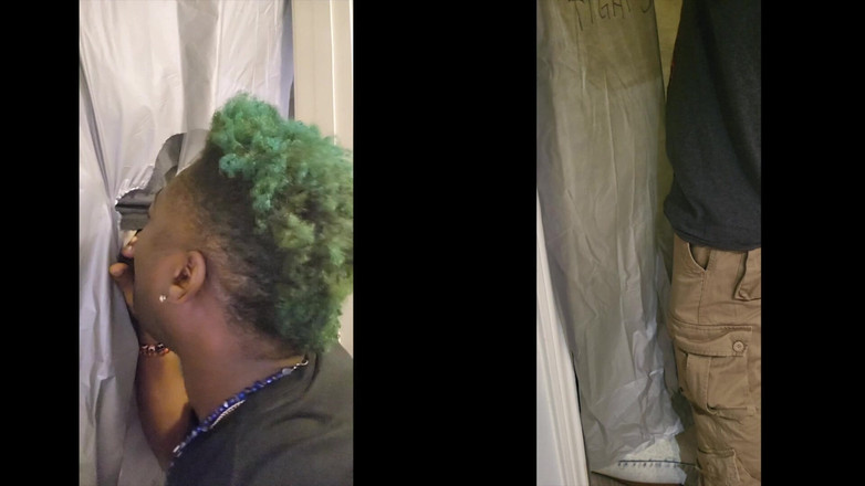 Wondahead21: Sissys första Glory Hole -action!