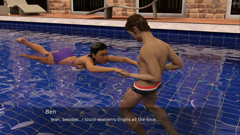 Dirty GamesXxX: Projek hotwife: MILF di kolam-S2E20