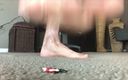 Adam Castle Solo: Giant Nutcracker Foot &amp; Anal Devour Dom