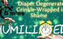 Goddess Misha Goldy: Shamestream: Diaper Degenerate - bị quấn sạch sẽ trong sự xấu...