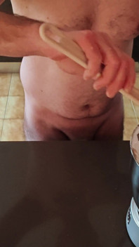 Cicci77 After Having Collected More Than 100 Grams of Pedro's Sperm, Prepares Batch 01/25 for a New Fan of His