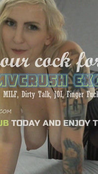 Masturbating