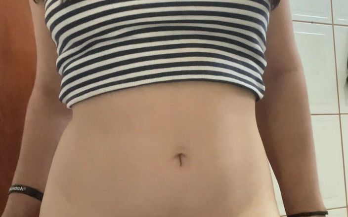 Lunah Blanc: Jeans Shorts, Tight Tank Top and a Lot of Desire -...