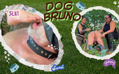 Mistress April: Pet Bruno in the Park
