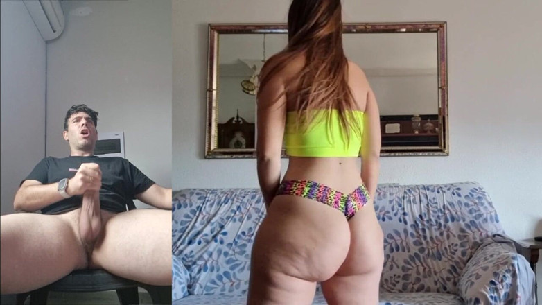 Holycandy: Blondýnka s velkým zadkem rychle zahřívá penisy