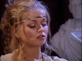 Roman matron fucks in the ass with a soldier while her husband watches her