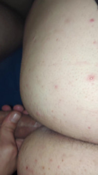 Horny BBW Bitch Fucked Hard Then She Masturbate with Cum in Her Pussy
