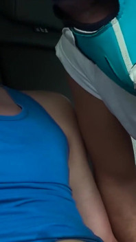 Pup Car Blowjob