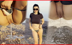  Kompilacja sikania w naturze! Podróż samochodem! POV!